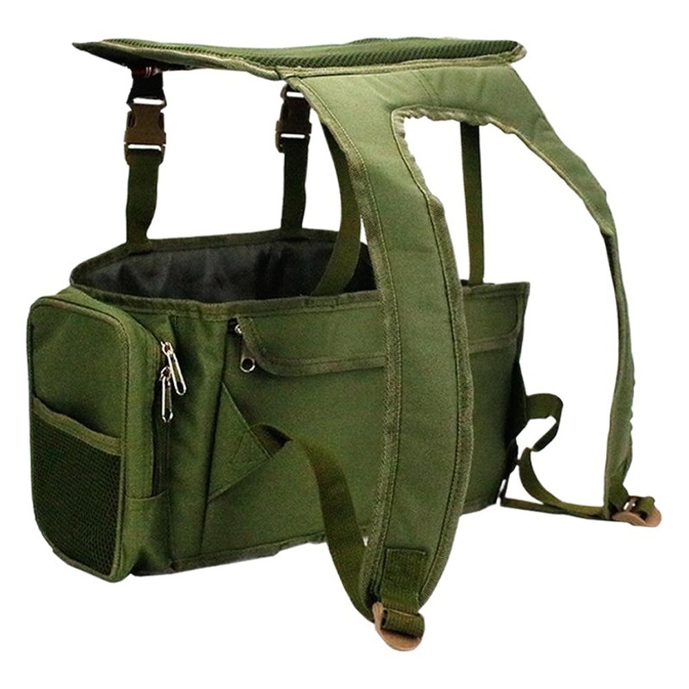 Green Nylon Fishing Backpack W - Fishing Backpack review and price