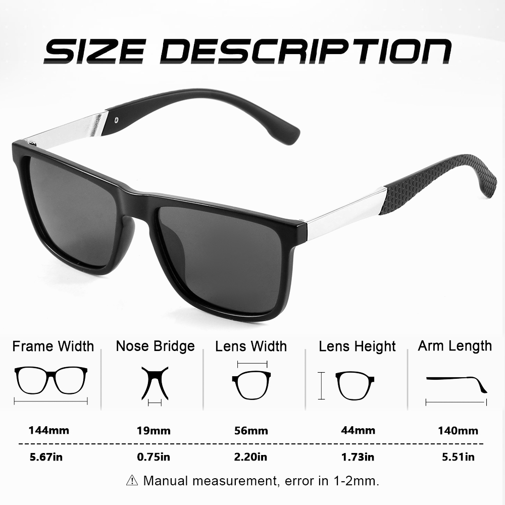 CRIXALIS 4Pcs Polarized Sungla - Fishing Sunglasses Polarized review and price