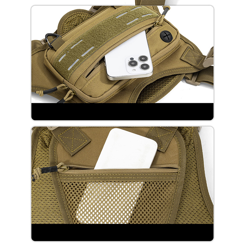 Tactical Front Chest Rig Bag V - Fishing Backpack review and price