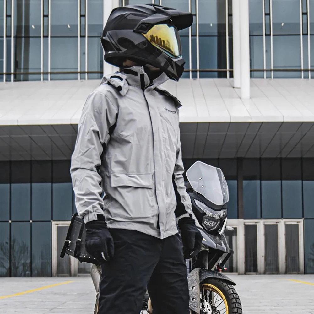 Motorcycle Raincoat Men Women  - Fishing Jacket Waterproof review and price